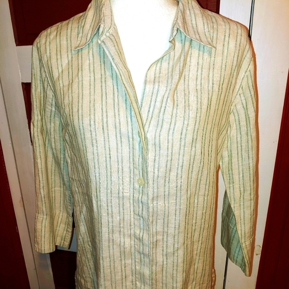 Investments Linen Tunic 8 - Picture 1 of 5